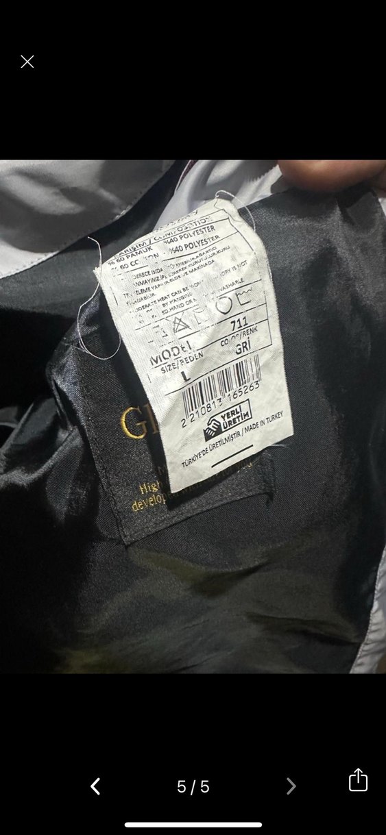 Düğmeli Siyah Gothic Midi Erkek Kaban - Görsel 4