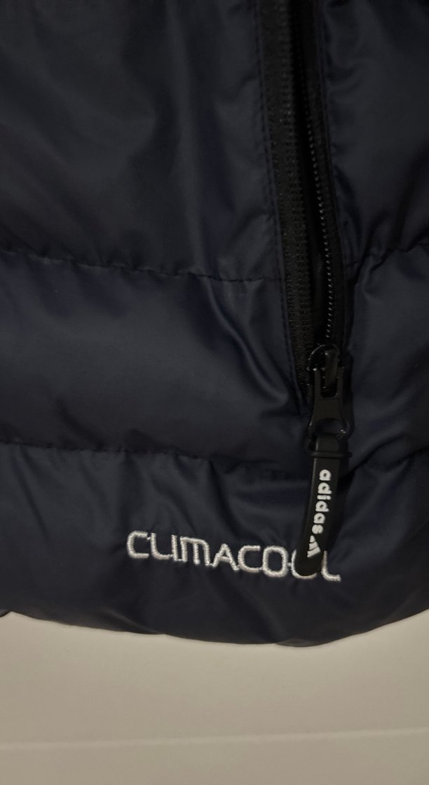 Adidas Lacivert Kapüşonlu erkek Kışlık Mont - Görsel 4