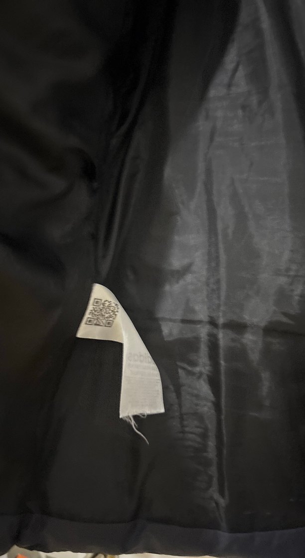 Adidas Lacivert Kapüşonlu erkek Kışlık Mont - Görsel 5