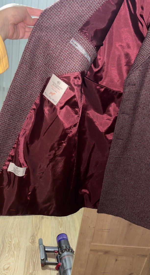 Cengizhan Baybars Slimfit %80 kuzu Yün Erkek Ceket - Görsel 5