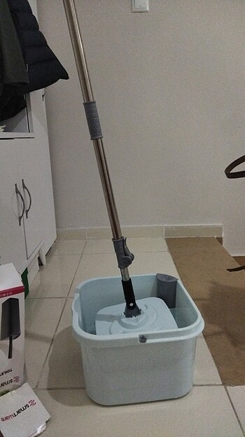 Ikea Zambak marka kirli su ayıran mop