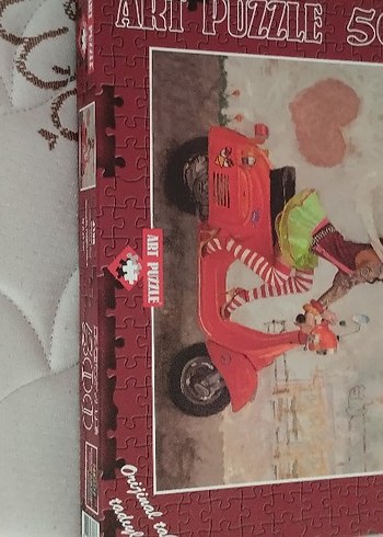 Renkli 500 Parça Art Puzzle