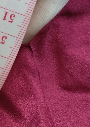 mor koyuUzun Kollu ofis elbise - Görsel 8