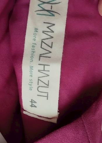 mor koyuUzun Kollu ofis elbise - Görsel 6