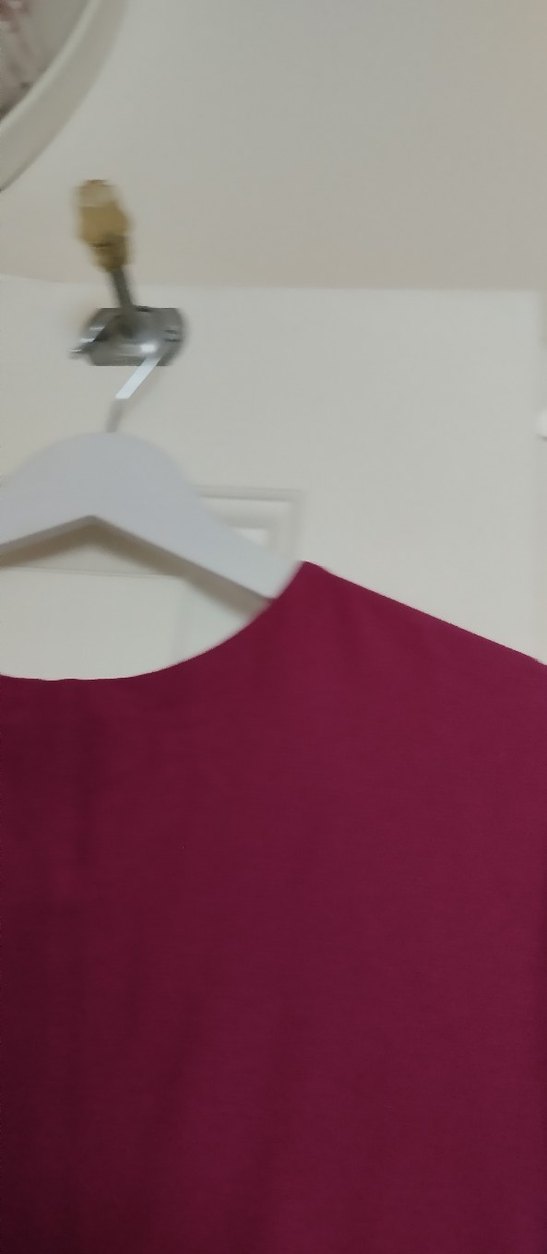 mor koyuUzun Kollu ofis elbise - Görsel 2