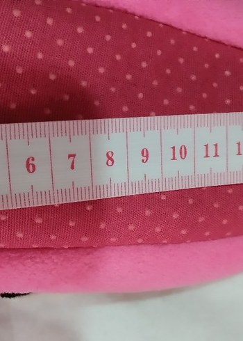 Kız Çocuk Pembe Hayvan Figürlü Sıcak Terlik - Görsel 6