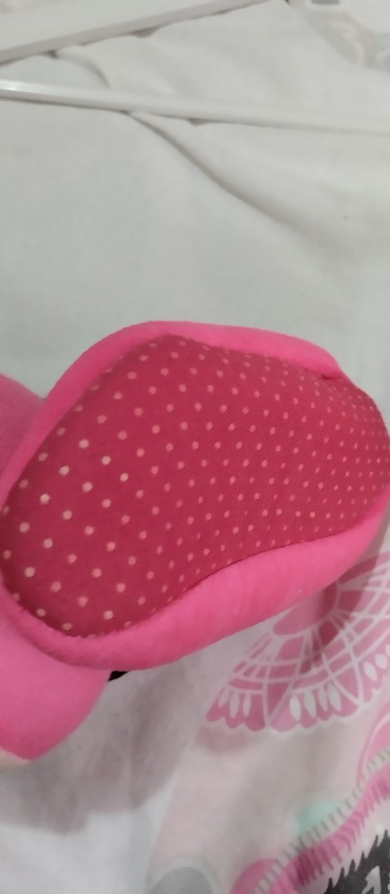 Kız Çocuk Pembe Hayvan Figürlü Sıcak Terlik - Görsel 4