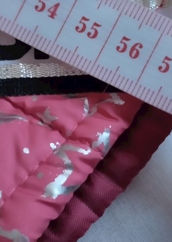 Kız Çocuk Parlak Pembe Fermuarlı Yelek - Görsel 5