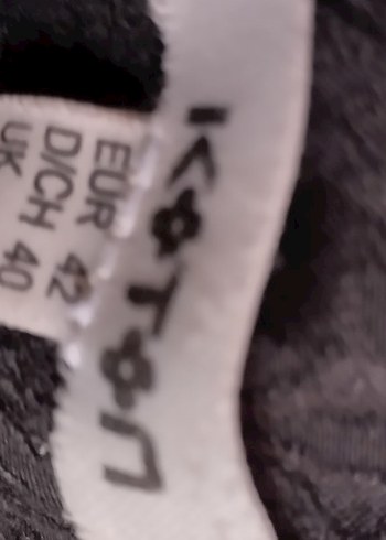 Kadın Siyah Kemerli Pantolon - Görsel 3