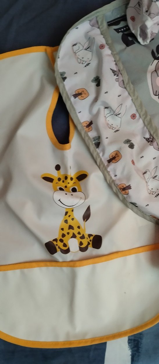 Renkli Desenli Bebek Önlükleri - Görsel 4