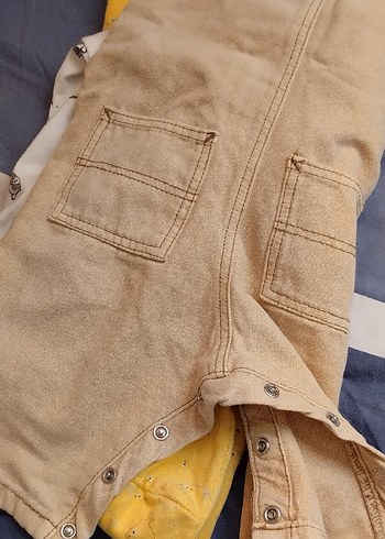 Sarı Pamuklu Bebek Erkek Kıyafet Seti - Görsel 9