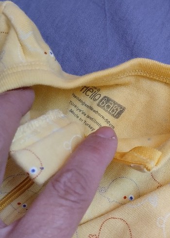 Sarı Pamuklu Bebek Erkek Kıyafet Seti - Görsel 4