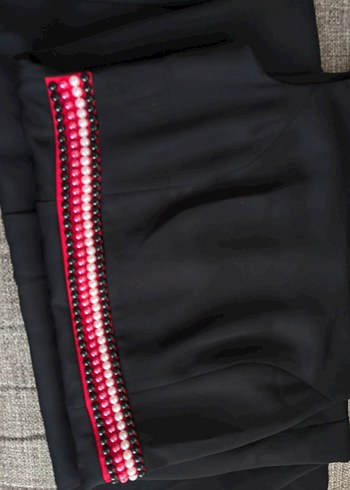 Kadın Siyah Uzun Elbise - Görsel 7