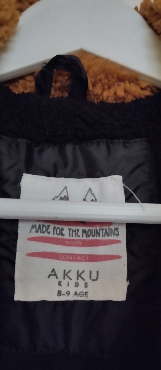 Kahverengi Kürklü Erkek Çocuk Mont - Görsel 3