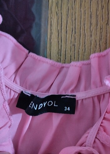 s Beden pembe Renk Trendyol elbise