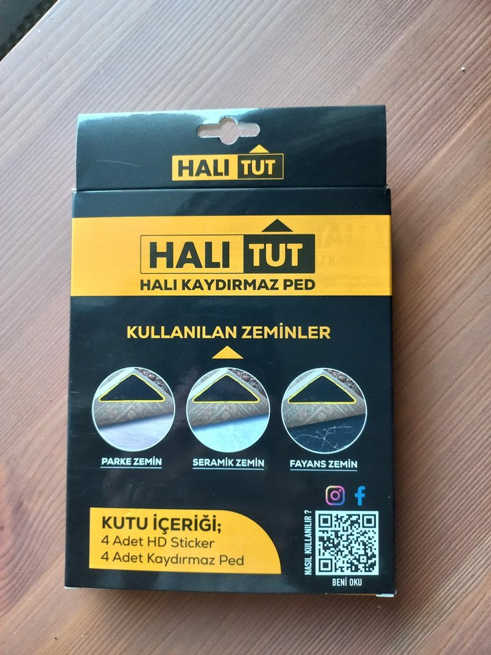 Halı Tut Kaydırmaz Ped 4'lü Set - Görsel 2
