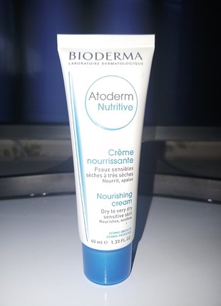 Bioderma Nutritive, 40ml, kullanilmamistir. Çok kuru ve olgun ci