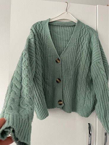 Crop hırka