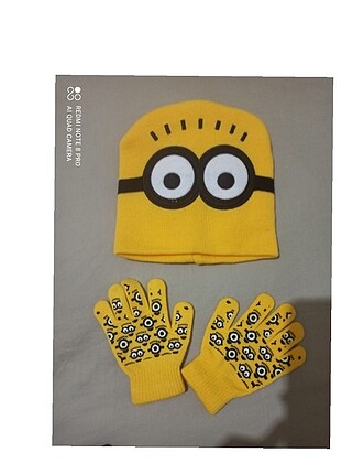  Minion Bere ve eldiven