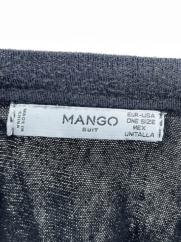 universal Beden siyah Renk Mango Panço %70 İndirimli.