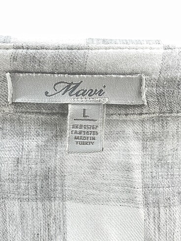 l Beden çeşitli Renk Mavi Jeans Gömlek %70 İndirimli.