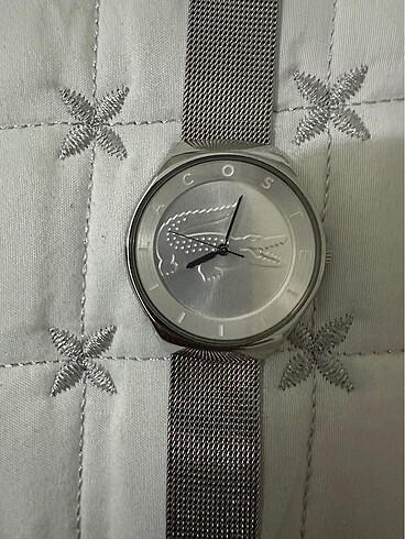 Lacoste silver saat