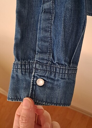 xs Beden lacivert Renk Koton kot gömlek