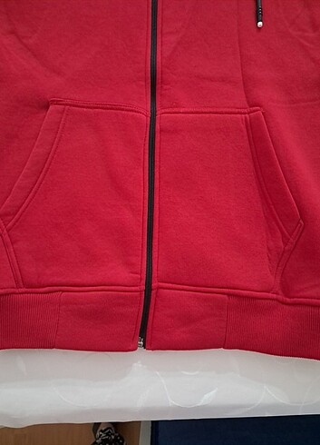 s Beden kırmızı Renk Kapüşonlu sweatshirt