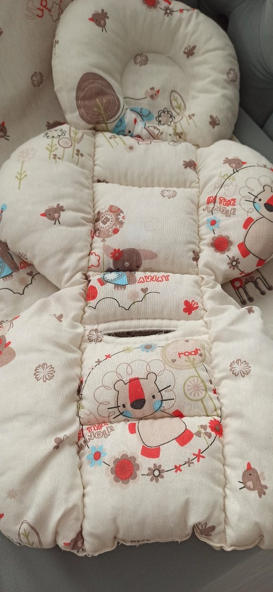 puset örtüsü ve puset minderi  tertemiz herhangi bi sorun yoktur - Görsel 2