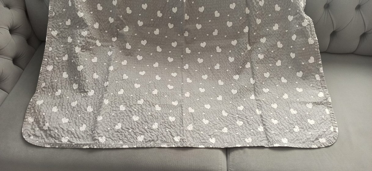 Gri Kalp Desenli emzirme önlüğü hiç kullanılmadı - Görsel 2