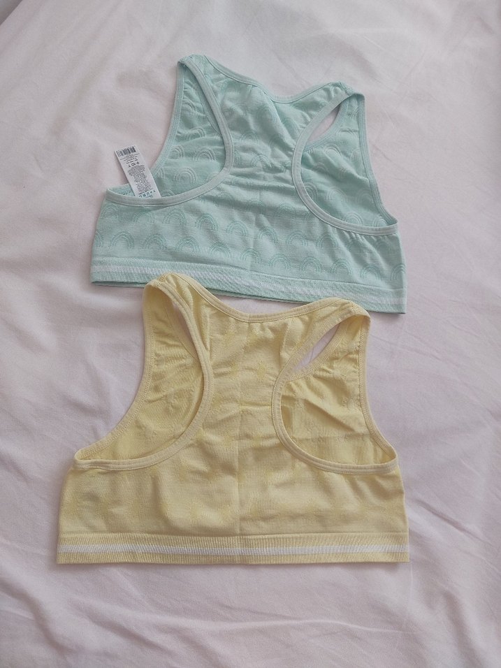 Çocuk için pastel sarı atlet - Görsel 2