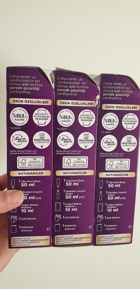 Palette Yoğun Bakır Saç Boyası 7-77 - Görsel 2