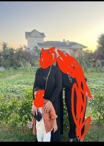 Drapeli Siyah Uzun Salaş Kadın Elbise kiralık fiyatıdır - Görsel 7