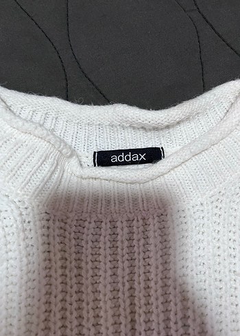 Kadın Beyaz Yumuşak Triko Yüksek Yakalı Kazak - Görsel 3