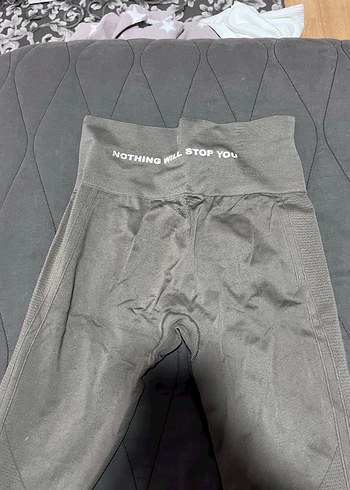 Kadın Haki Spor Tayt - Görsel 2