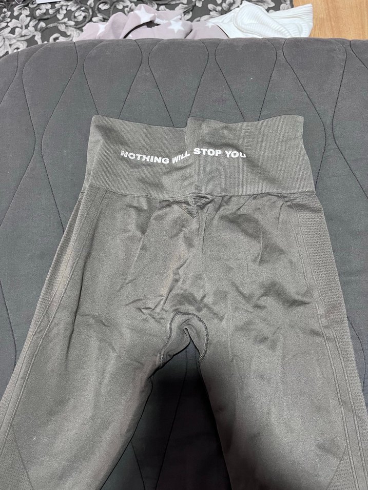 Kadın Haki Spor Tayt - Görsel 2