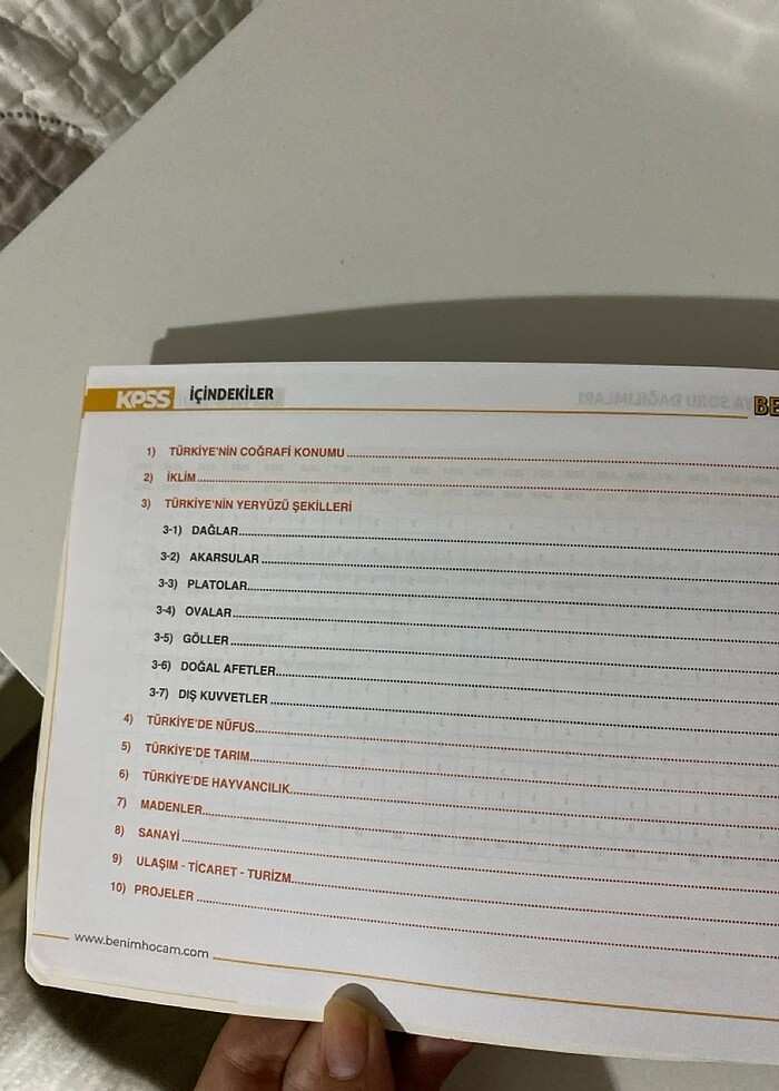 Kpss coğrafya Bayram Meral video ders notları 2024 - Görsel 3