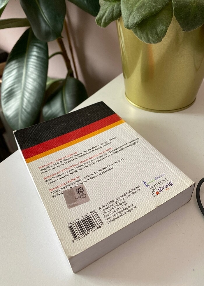 Almanca Sözlük Deutsch mit spring - Görsel 2