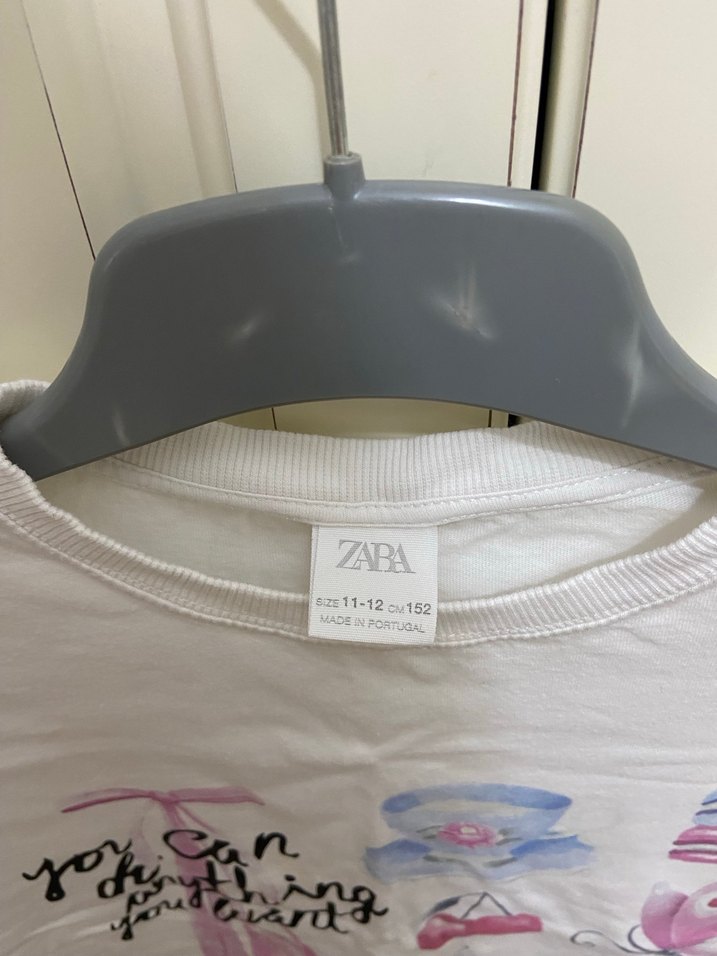 Zara çocuk beyaz body - Görsel 3