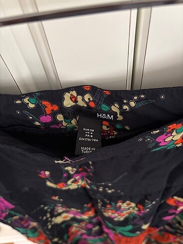 H&M H&M çiçek desenli uzun etek