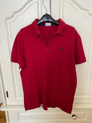 US Polo kırmızı tişört