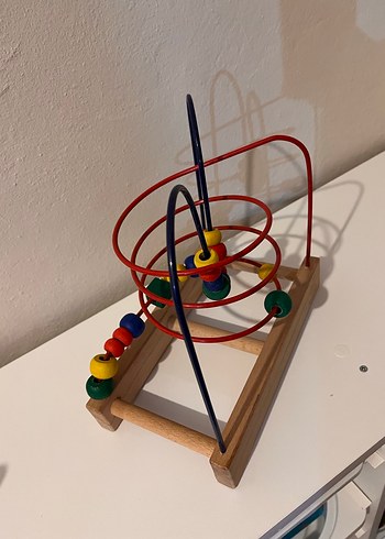 Renkli Ahşap Eğitici Oyuncak koordinasyon - Görsel 2