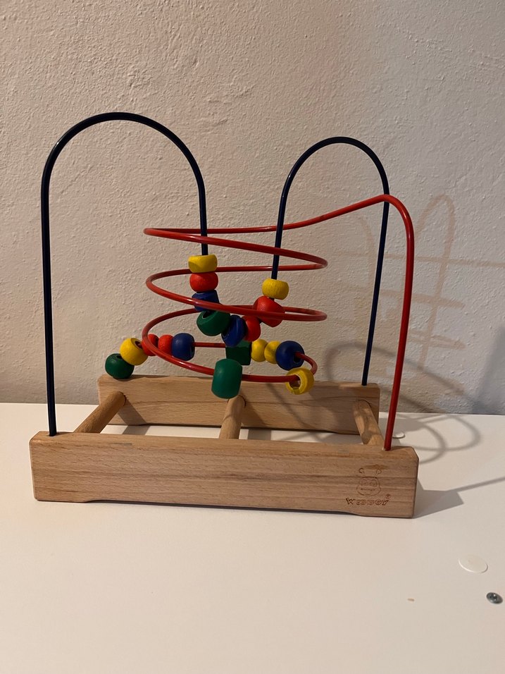 Renkli Ahşap Eğitici Oyuncak koordinasyon - Görsel 4