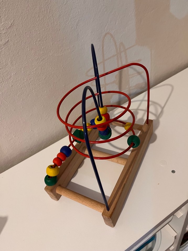 Renkli Ahşap Eğitici Oyuncak koordinasyon - Görsel 2