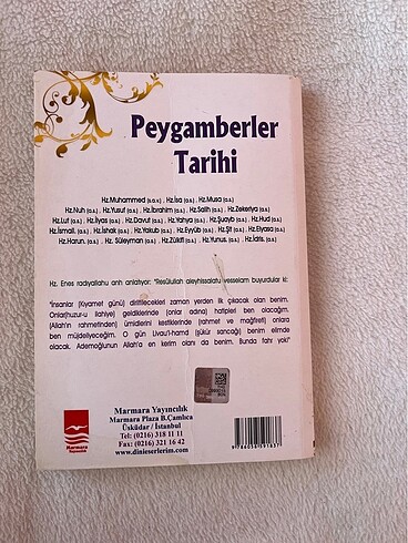  Beden Renk Peygamber tarihi