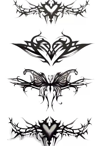 Kadın Siyah Dövme - Görsel 2