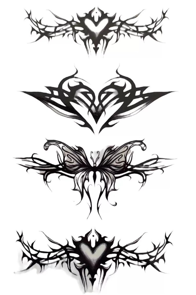 Kadın Siyah Dövme - Görsel 2