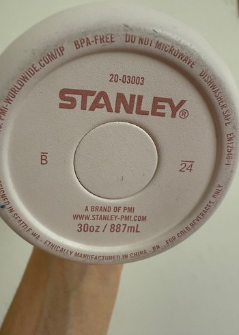 Stanley Pudra beyaz Termos - Görsel 5