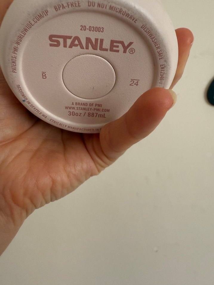 Stanley Pudra beyaz Termos - Görsel 4