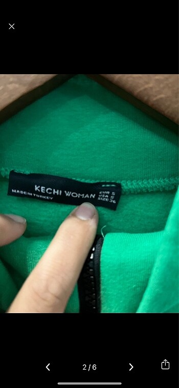 m Beden Crop sweat